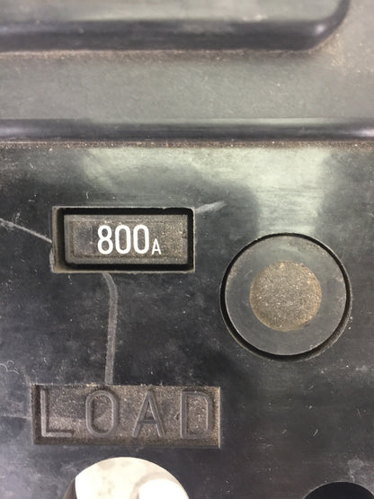 FUJI ELECTRIC EA803AS NON AUTO SWITCH 800A 500VDC CIRCUIT BREAKER 2