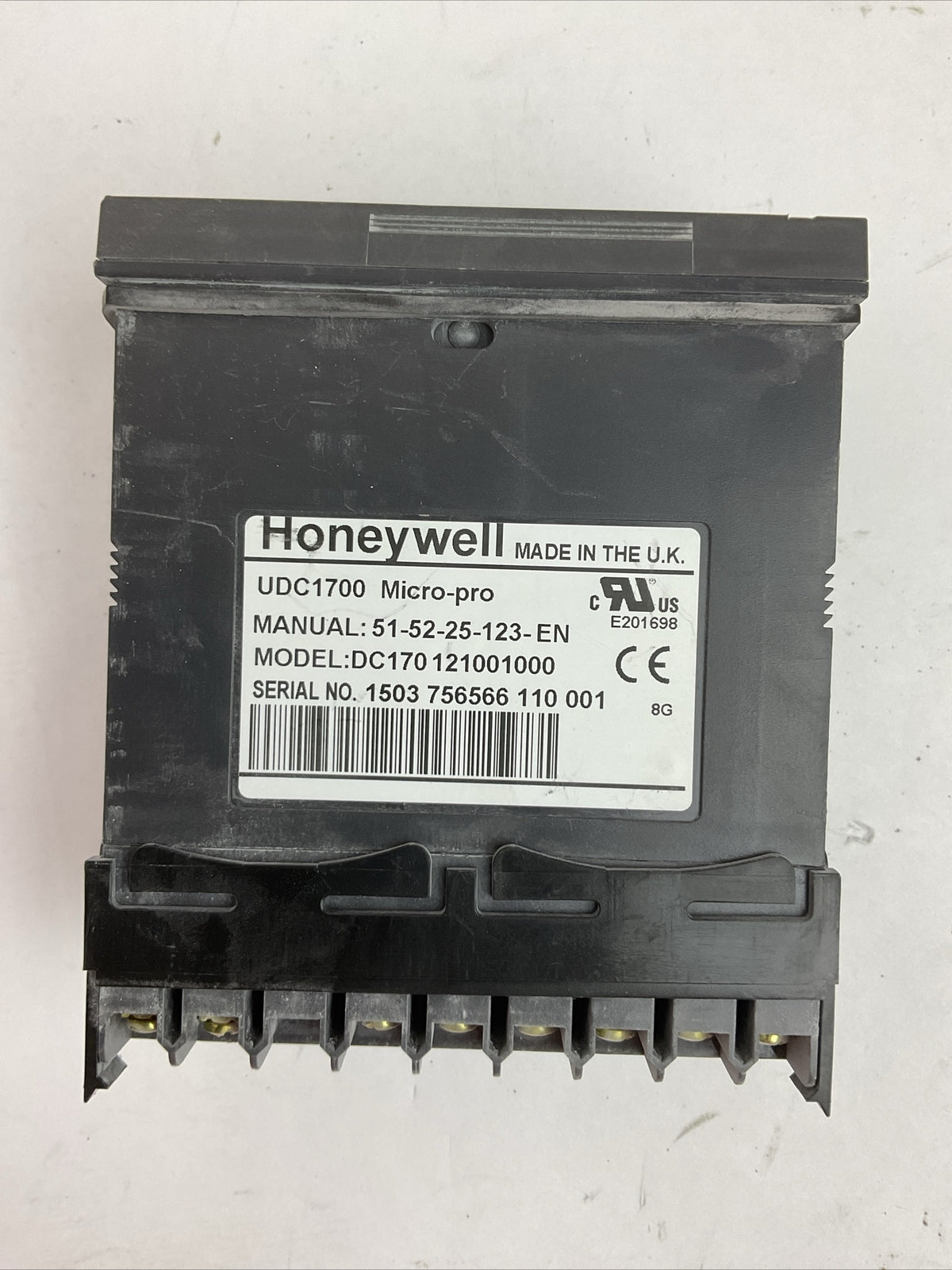 HONEYWELL UDC1700 MICRO-PRO DC170 121001000 DIGITAL CONTROLLER1