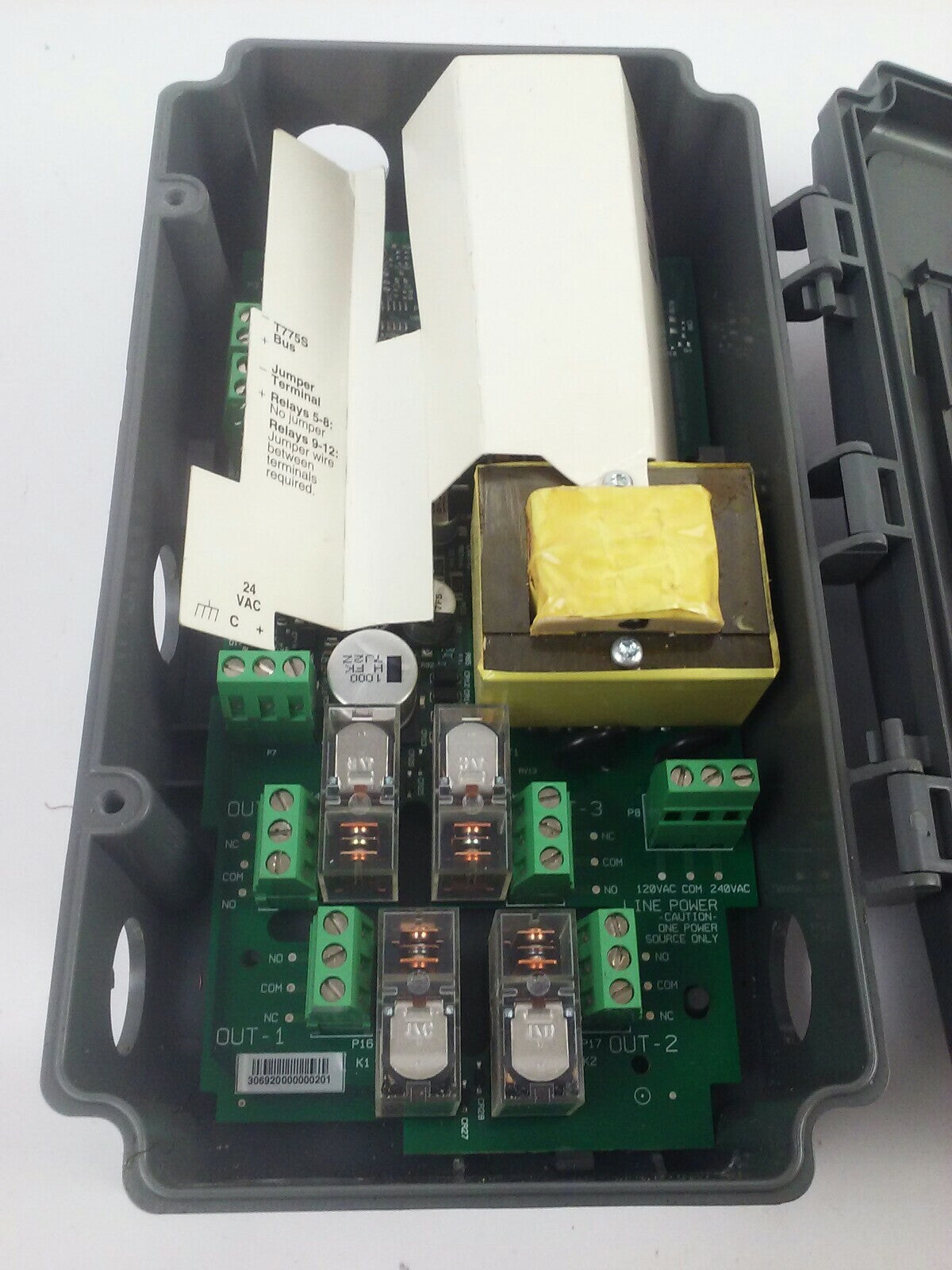 HONEYWELL T775S2008 RELAY EXSPANSION MODULE 120V/240V2