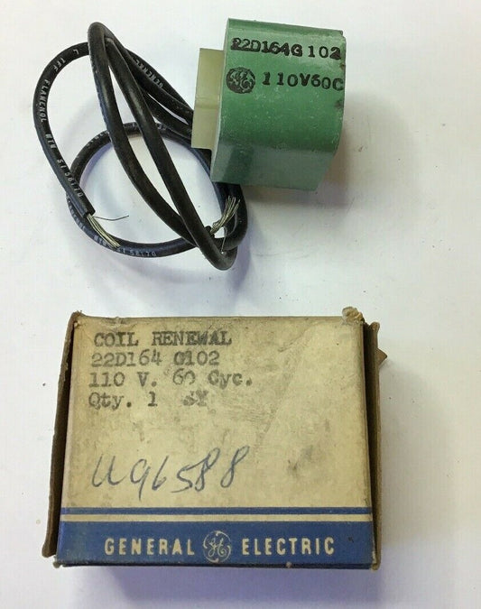 GENERAL ELECTRIC 22D164G102 COIL 110V/60C0