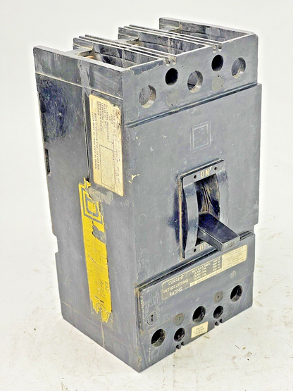 SQUARE D - KAP-36225 - CIRCUIT BREAKER - 225 AMP, 3 POLE, 600 VAC0