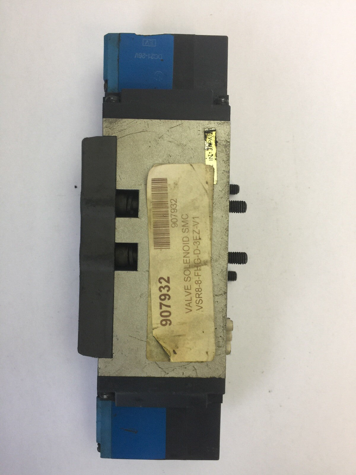 SMC VSR8-8-FHG-D-3EZ-V1 SOLENOID VALVE 24VDC SUPPLY PRESS. 0.2-1.0MPa3