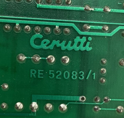 CERUTTI RE 52083/1 REFERENCE SPEED BOARD1