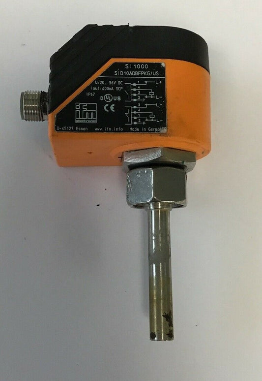 IFM Efector SI1000 Flow Meter SID10ADBFPKG/US36VDC 400mA0