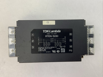 TDK-LAMBDA RTEN-5030 EMC FILTER 500VAC 30A0