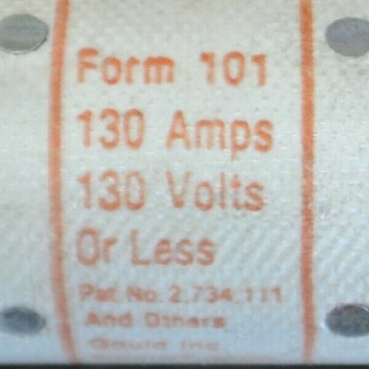 BOX of 10 SHAWMUT A13X130 SEMICONDUCTOR / RECTIFIER FUSE 130A 130VAC NEW SURPLUS3