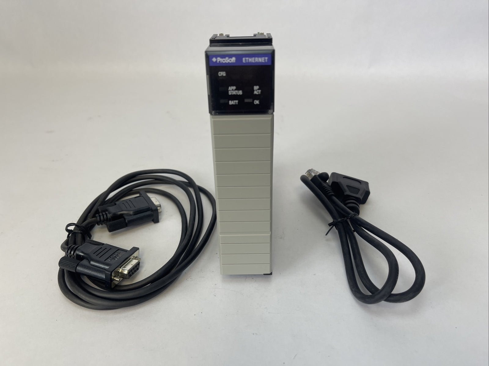 PROSOFT MVI56 WITH ETHRNET FOR CONTROLLOGIX F/W REV 1.03 3mA@24VDC 800mA@5.1VDC0