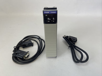 PROSOFT MVI56 WITH ETHRNET FOR CONTROLLOGIX F/W REV 1.03 3mA@24VDC 800mA@5.1VDC0