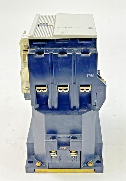 ALLEN-BRADLEY-100A75NZ*3 SER. B-24V COIL, 75A, 600VAC, 3 POLE & 195-GA10 SER. A4