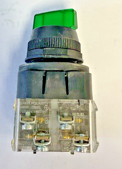 ALLEN BRADLEY 800H-24HRGH2KB6AX SELECTOR SWITCH SER F 24VAC 0.30WATTS4