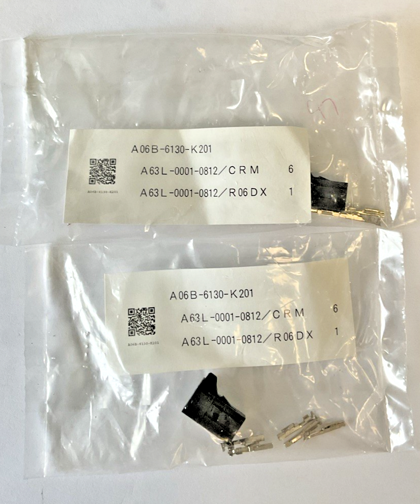 FANUC A06B-6130-K201 CONNECTOR A63L-0001-0812***LOTOF2***0