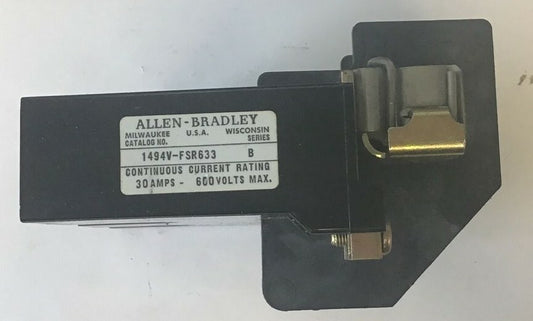 ALLEN BRADLEY 1494V-FSR633 FUSE BLOCK KIT SER.B 30A 600V0