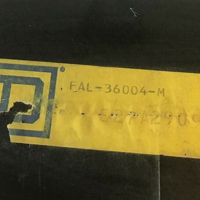 SQUARE D FAL-36004-M CIRCUIT BREAKER 4AMP 3POLE 2