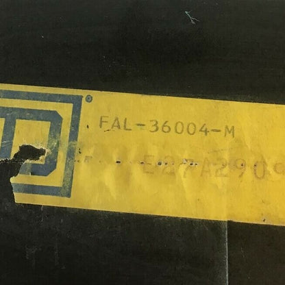 SQUARE D FAL-36004-M CIRCUIT BREAKER 4AMP 3POLE 2