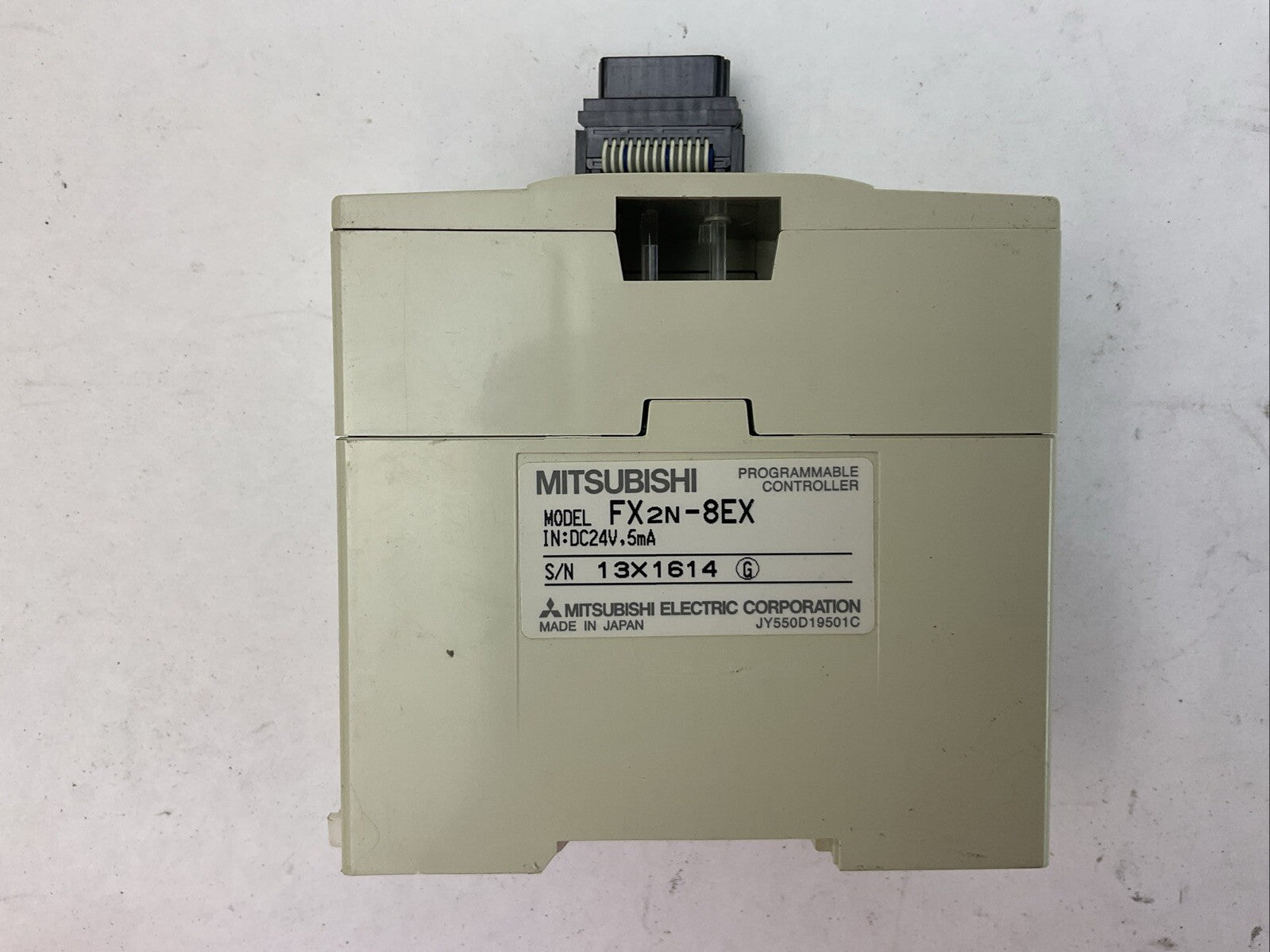 MITSUBISHI FX2N-8EX PROGRAMMABLE CONTROLLER IN 24VDC .5mA1