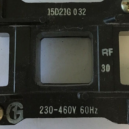 GENERAL ELECTRIC 15D21G032 230-460V 60HZ COIL GE1