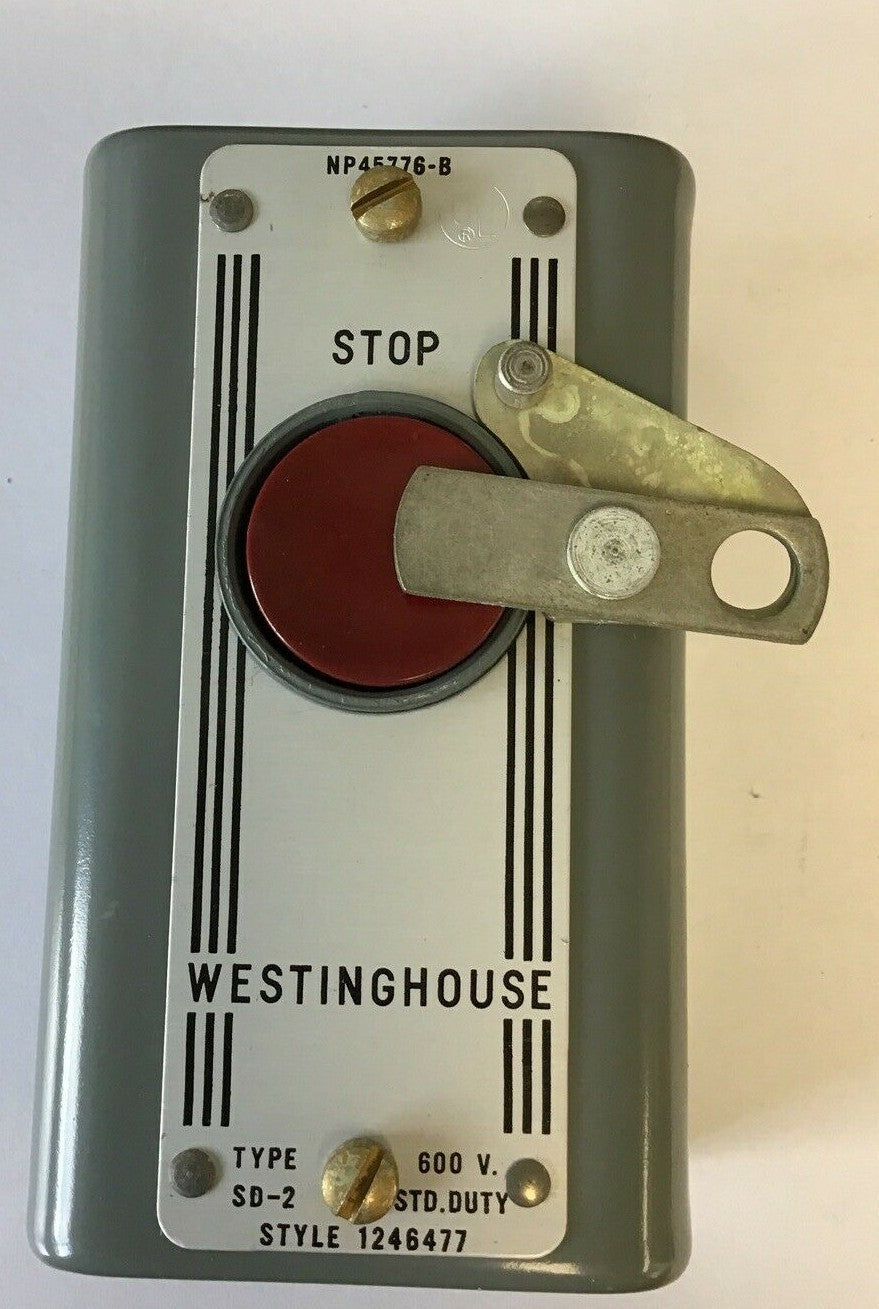 WESTINGHOUSE SD-2 PB W/LATCH 600V PUSHBUTTON2