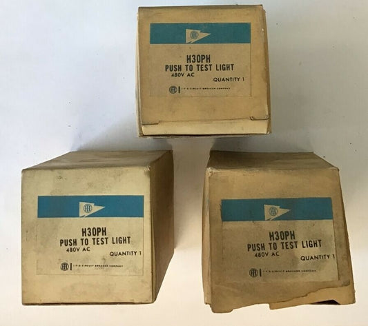 ITE H30PH PUSH TO TEST LIGHT 480VAC ****LOTOF3***0