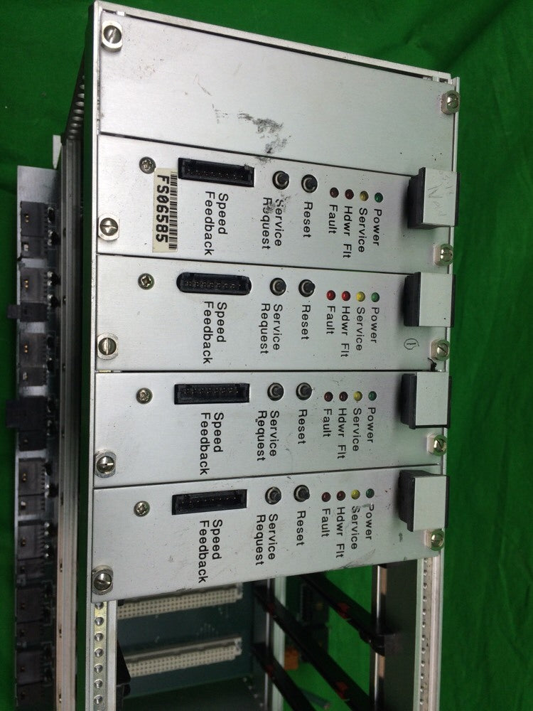 NORDSON SMART-PACKBACKPLANE 8 SLOT W/ 143585A ROTARY SPEED CONTROLLER QTY 43