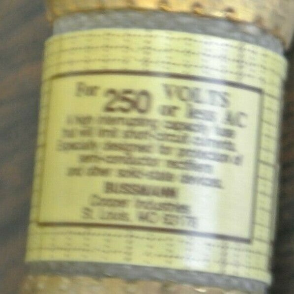 BUSSMANN / TRON KAB40 RECTIFIER FUSE / 250V / 40A / NEW SURPLUS / EACH2