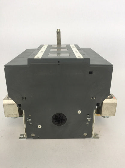 ABB OS400J03 FUSIBLE DISCONNECT SWITCH 600VAC 400A W/ AJT225 & JTD225 FUSE 225A7