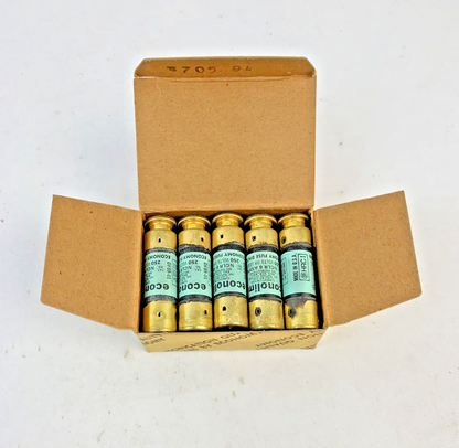 Economy Fuse - Econolim - NCLR 6 - 6A,  250V Fuse "Lot of 10"1