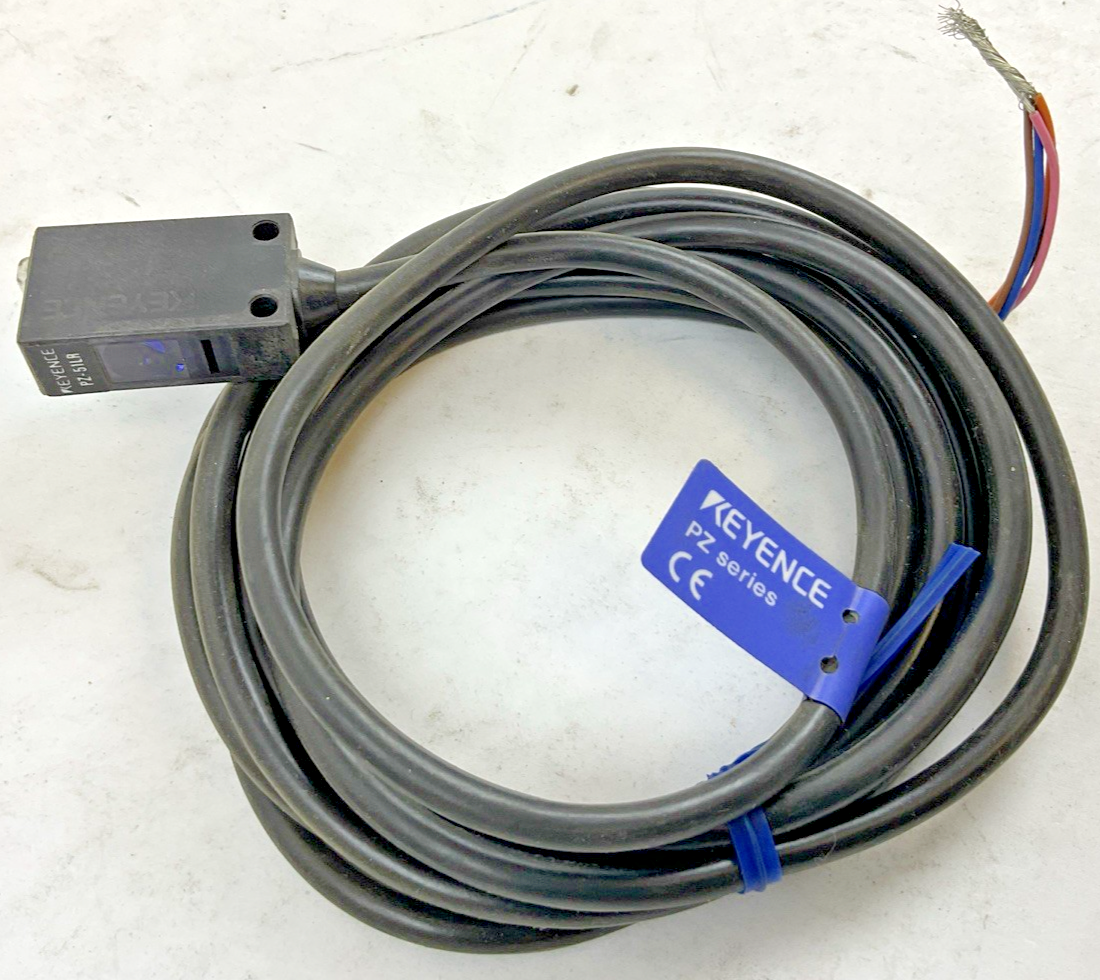 KEYENCE PZ-51L PHOTO ELECTRIC SENSOR PZ-51LR/PZ-51LT 24VDC1