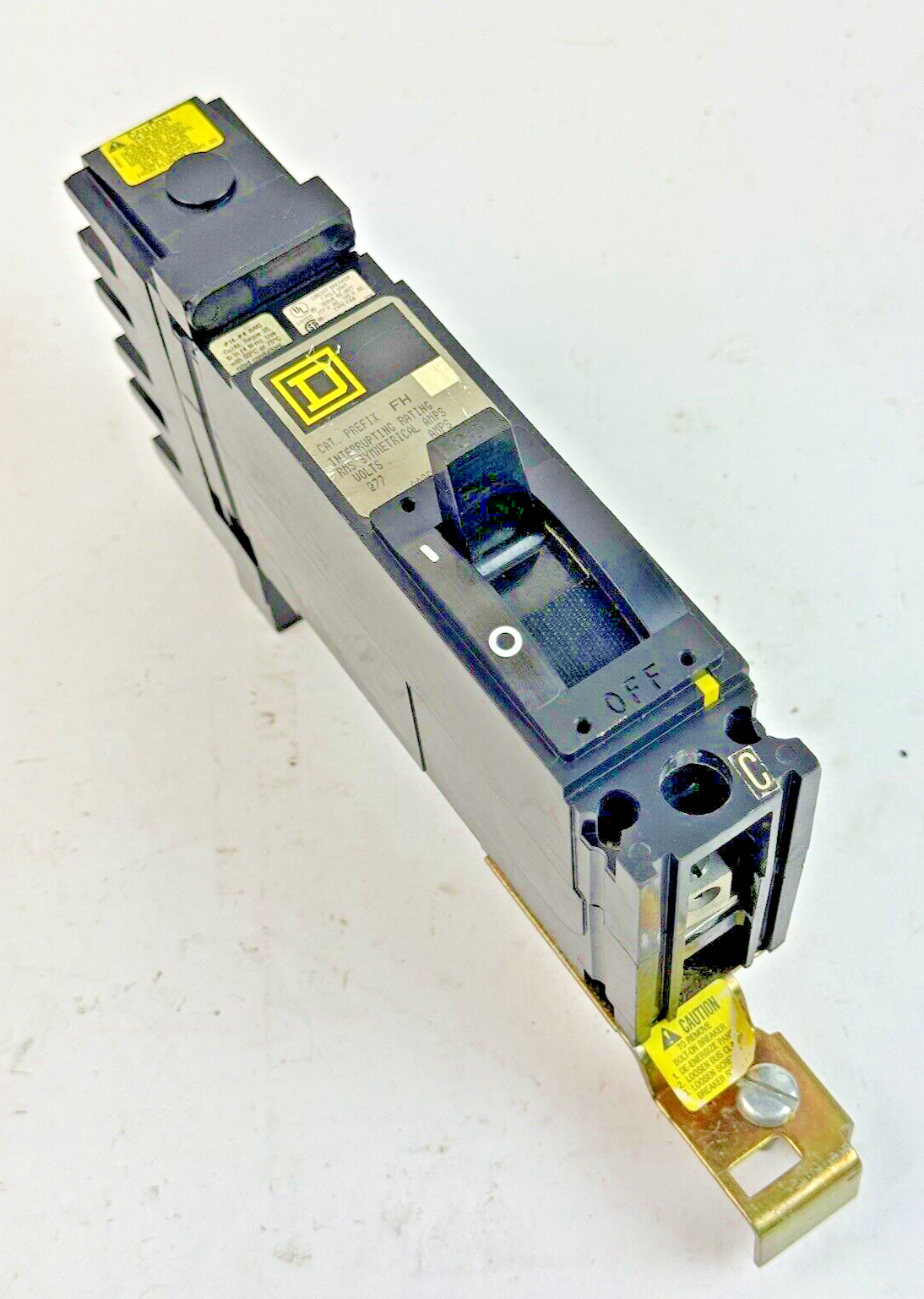 SQUARE D - FHB16020C - I-LINE MOLDED CASE CIRCUIT BREAKER - 1 POLE/ 20 A/ 277VAC0