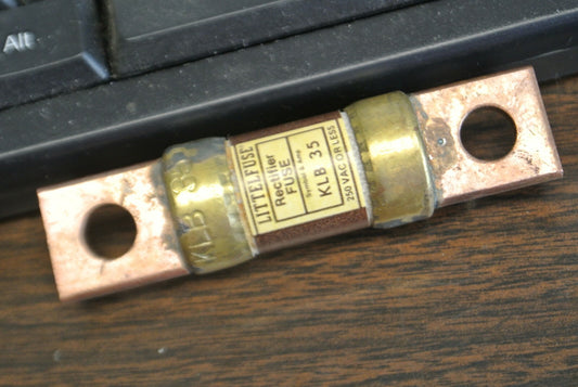 LITTELFUSE KLB35 RECTIFIER FUSE / 250V  35A / NEW SURPLUS0