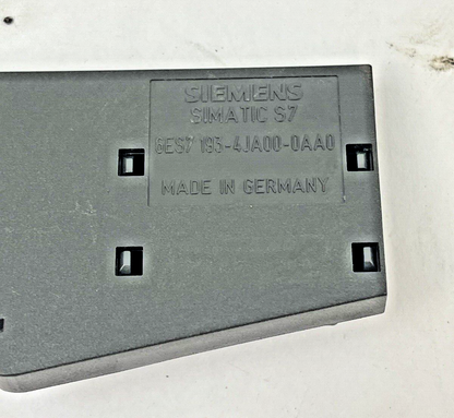 SIEMENS *LOT OF 4* 6ES7 193-4JA00-0AA0 SIMATIC S7  TERMINAL MODULE SIDE PLATE3