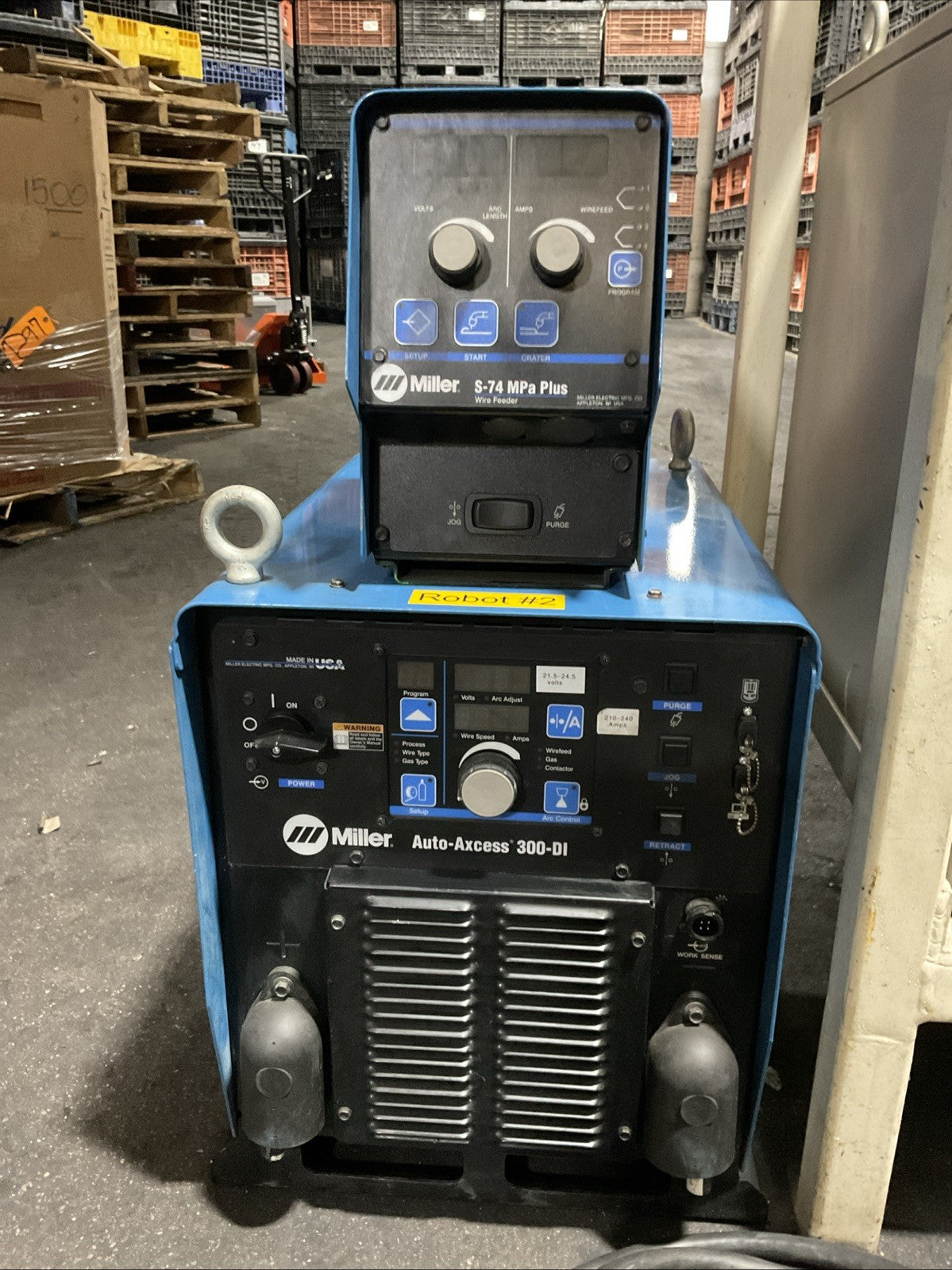 YASKAWA YR-MH00005-E10 WELDING DX100/MH5 TYPE ERDR-MH00005-B32 3PH 480V 50/60HZ8