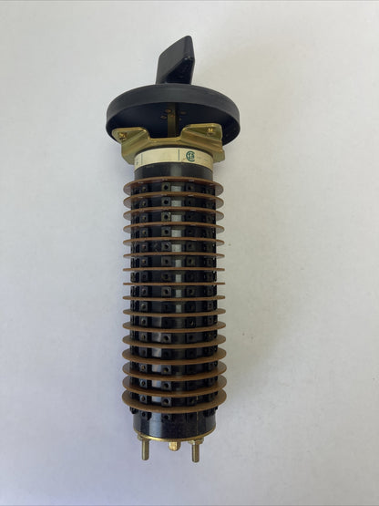 ELECTRO SWITCH CORP 25916LA ROTARY SELECTOR SWITCH 7.5A 125VAC SERIES 256