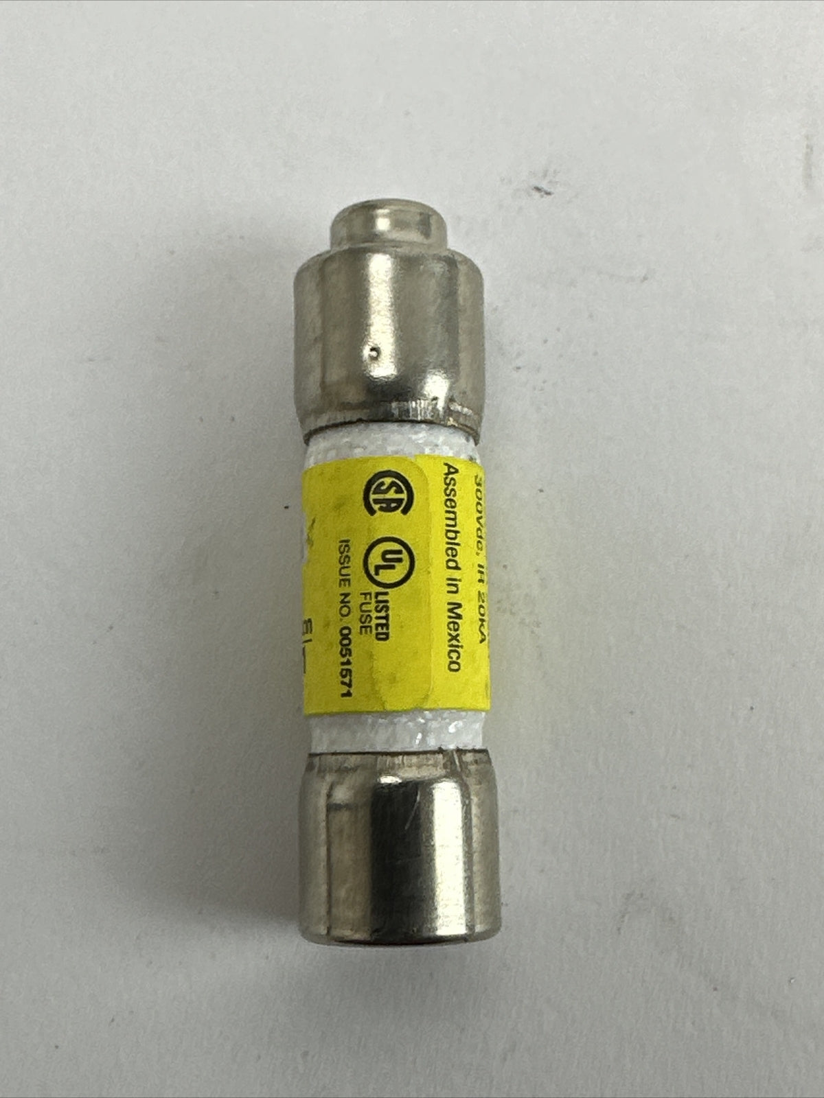 BUSSMANN LP-CC-6/10 600VAC 300VDC 6/10AMP LOW-PEAK TIME DELAY FUSE (LOT OF 5)4