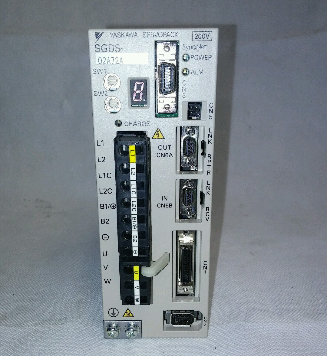 Yaskawa SGDS-02A72A Servo Driver0