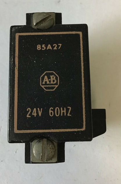 ALLEN BRADLEY 85A27 COIL 24V 60HZ 2