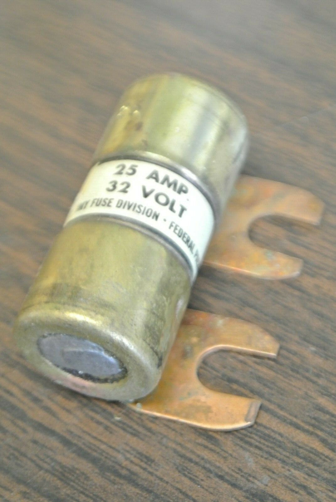 ECONOMY / FPE OBH-25 BOLT-ON FUSE / 25A / 32VDC / NEW SURPLUS4