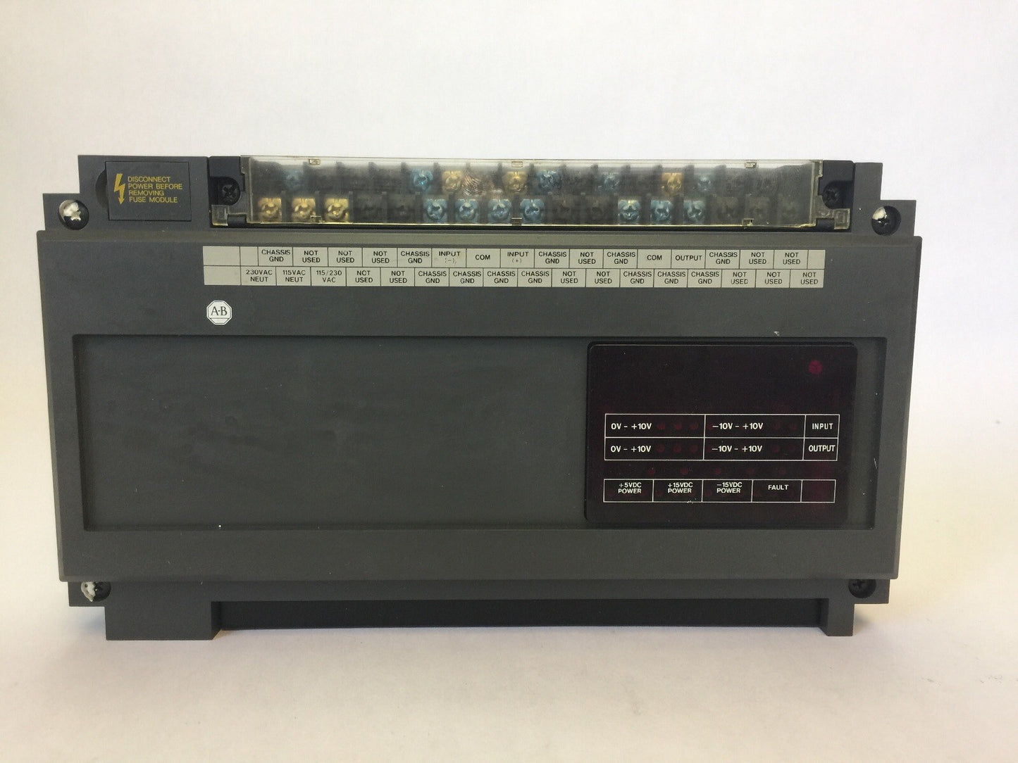 ALLEN BRADLEY 8500-ANIO ANALOG I/O MODULE SER A 0