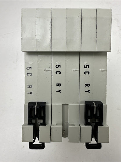 EATON XEFFECT FAZ-C5/3 CIRCUIT BREAKER 408Y/277VAC 5A 3POLE5