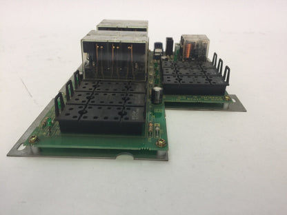 FANUC A20B-9002-0300/02A E STOP RELAY BOARD MISSING RELAYS3
