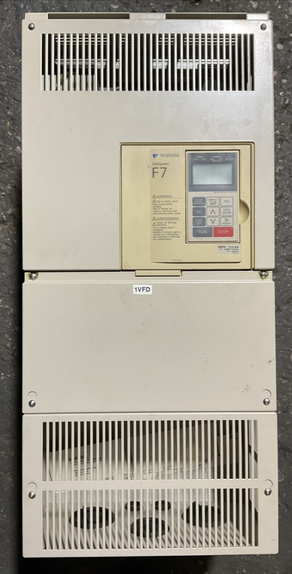 YASKAWA CIMR-F7U4055 AC DRIVE OUTPUT 3PH 0-480VAC0