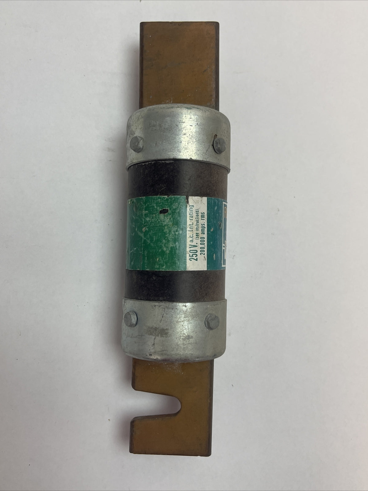 FUSETRON FRN-R-225 FUSETRON 225A 250VAC DUAL-ELEMENT TIME DELAY CLASS RK5 FUSE3