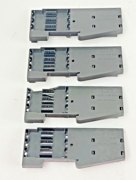 SIEMENS *LOT OF 4* 6ES7 193-4JA00-0AA0 SIMATIC S7  TERMINAL MODULE SIDE PLATE0