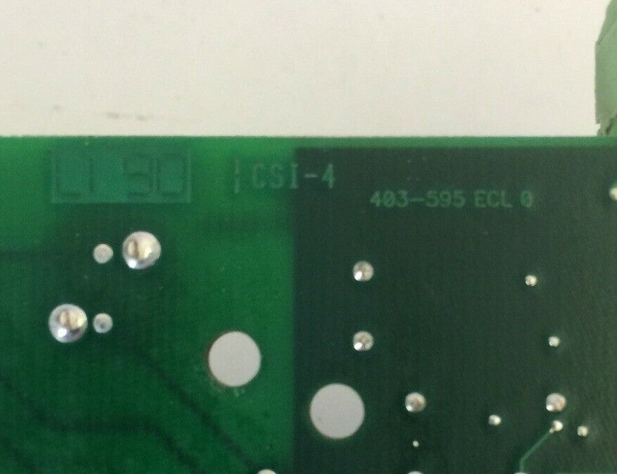 UNICO 322654.003 CIRCUIT BOARD CSI-4 403-595 ECL 07