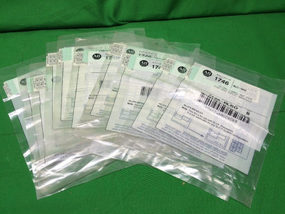 *LOT OF10* ALLEN BRADLEY 1746-RL60 LABEL KIT FOR 1746-IB32 INPUT MODULE0