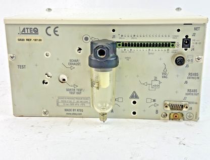 ATEQ - PREMIER G - G520 - COMPACT LEAK DETECTOR/ CONTINUOUS FLOW DETECTOR6