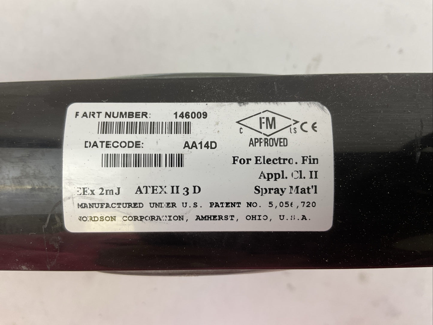 NORDSON 146009 VERSA-SPRAY II POWDER COATING GUN1