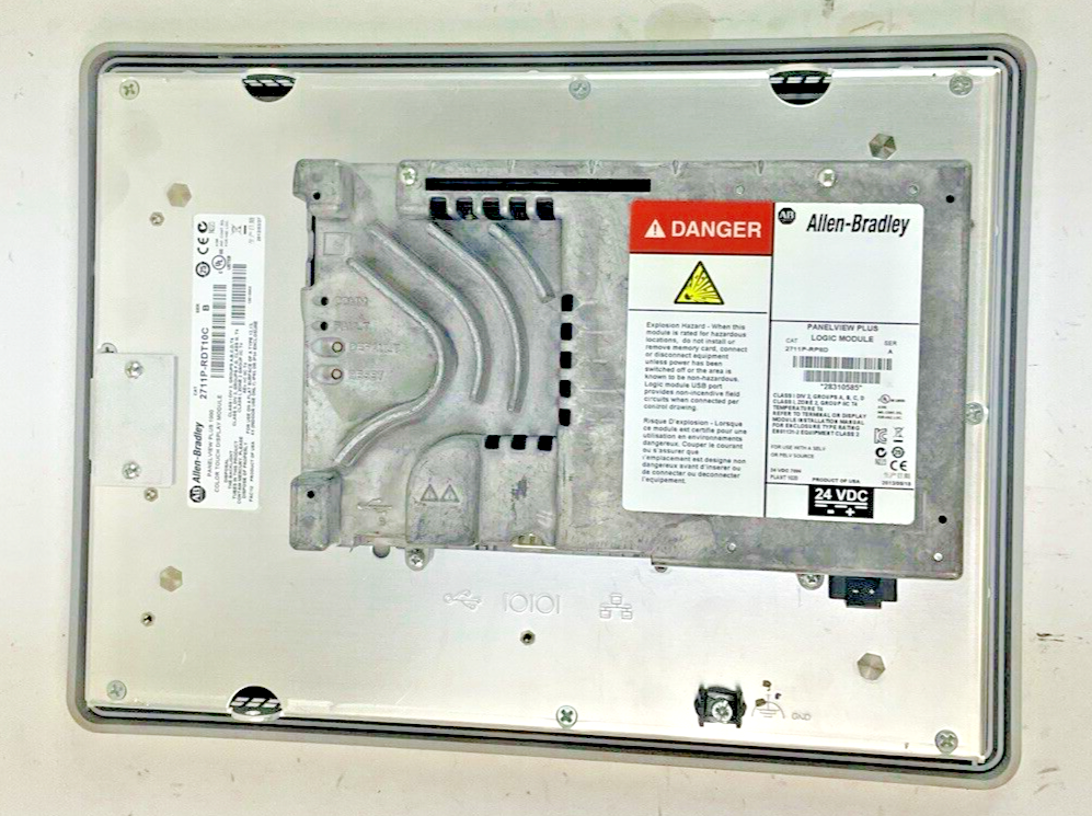 ALLEN BRADLEY 2711P-RDT10C 2711P-RP8D TOUCH SCREEN PANEL 24VDC2