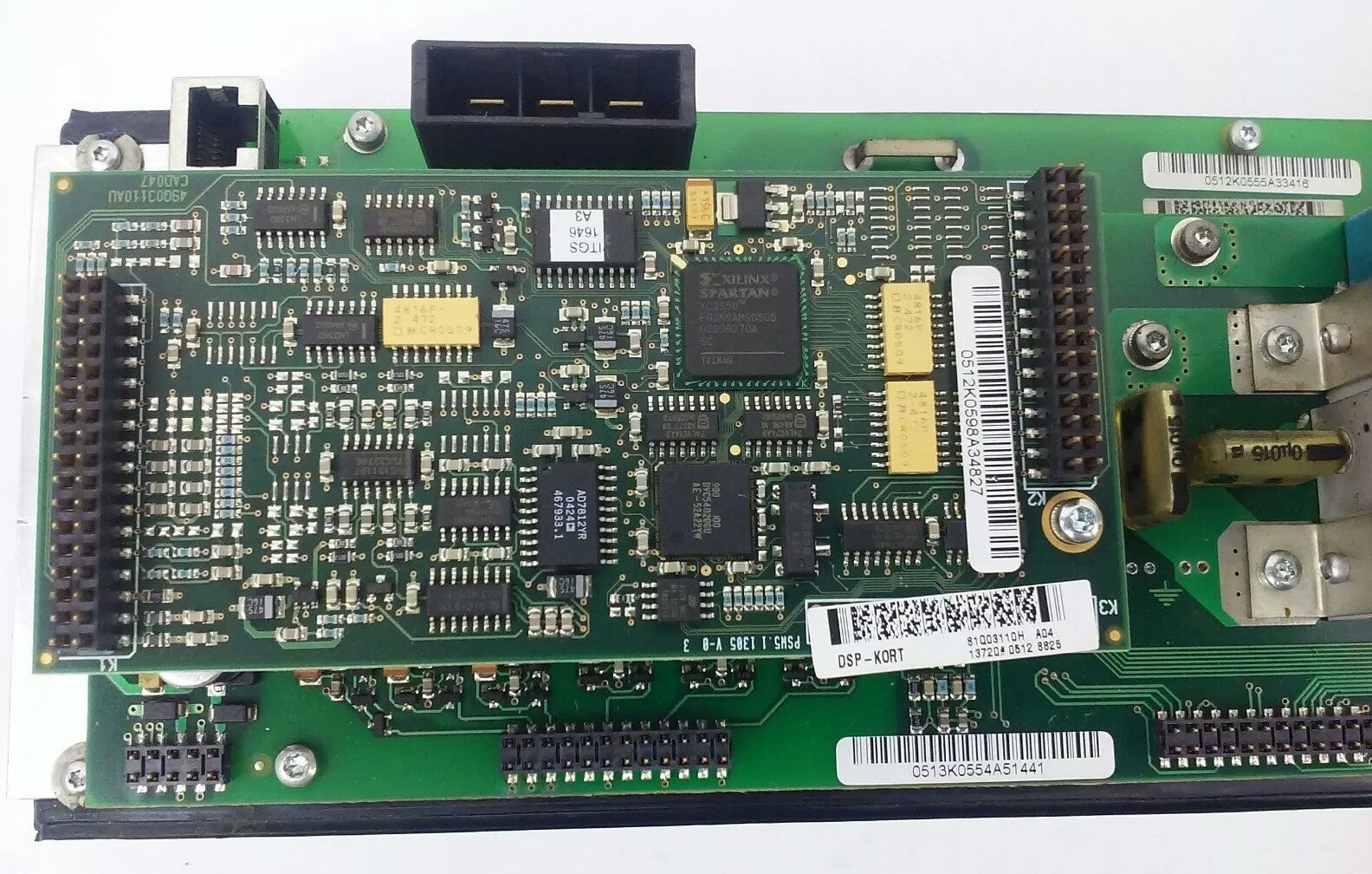 ABB INMOTION 3HAB8101-18/09A SERVO DRIVE DSQC546A, COVER W/ SCREWS ARE BROKE9