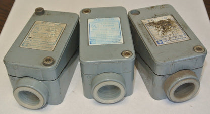 TELEMECANIQUE XC2-JD LIMIT SWITCH BODIES (LOT of 3) - NEW SURPLUS?0