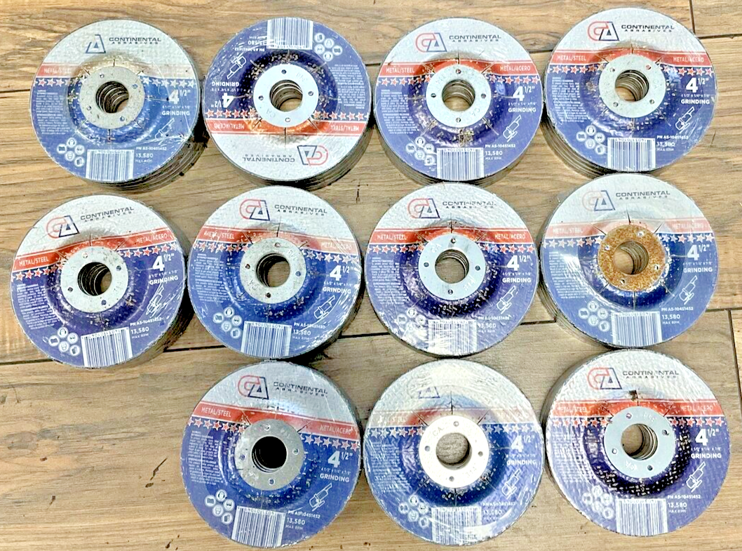 CONTINENTAL A5-10451452 METAL CUTTING WHEEL 4 1/2IN X 1/4IN X 7/8IN *55 WHEELS*0